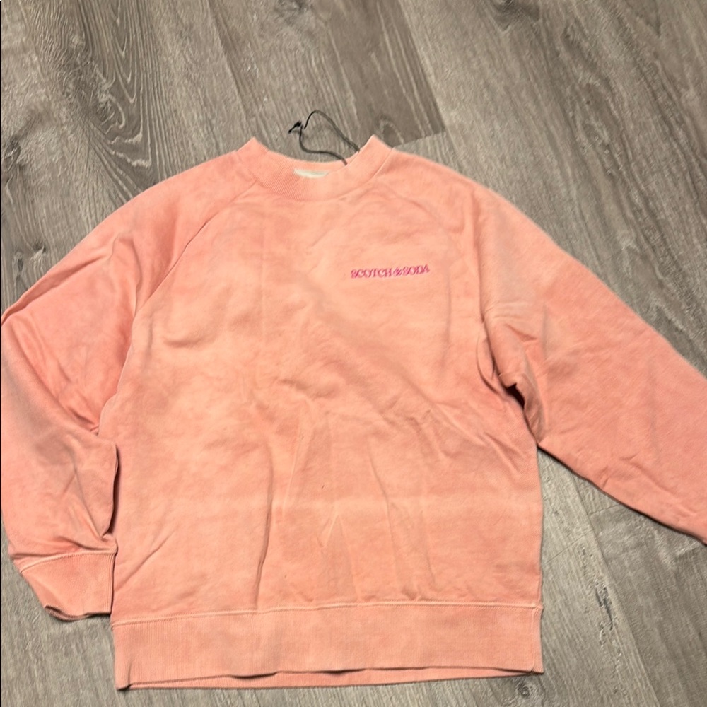 Scotch & Soda Pink Crewneck Sweater